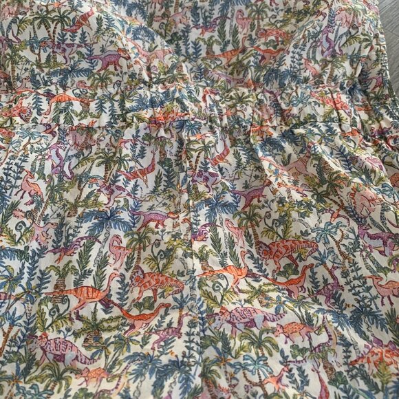 Olivier London Rad Dino Print Ruffled Sleeved Romper 11-12 - Picture 6 of 6